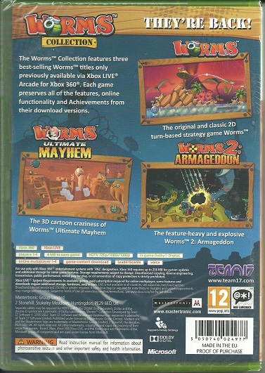 Worms Collection XBOX 360